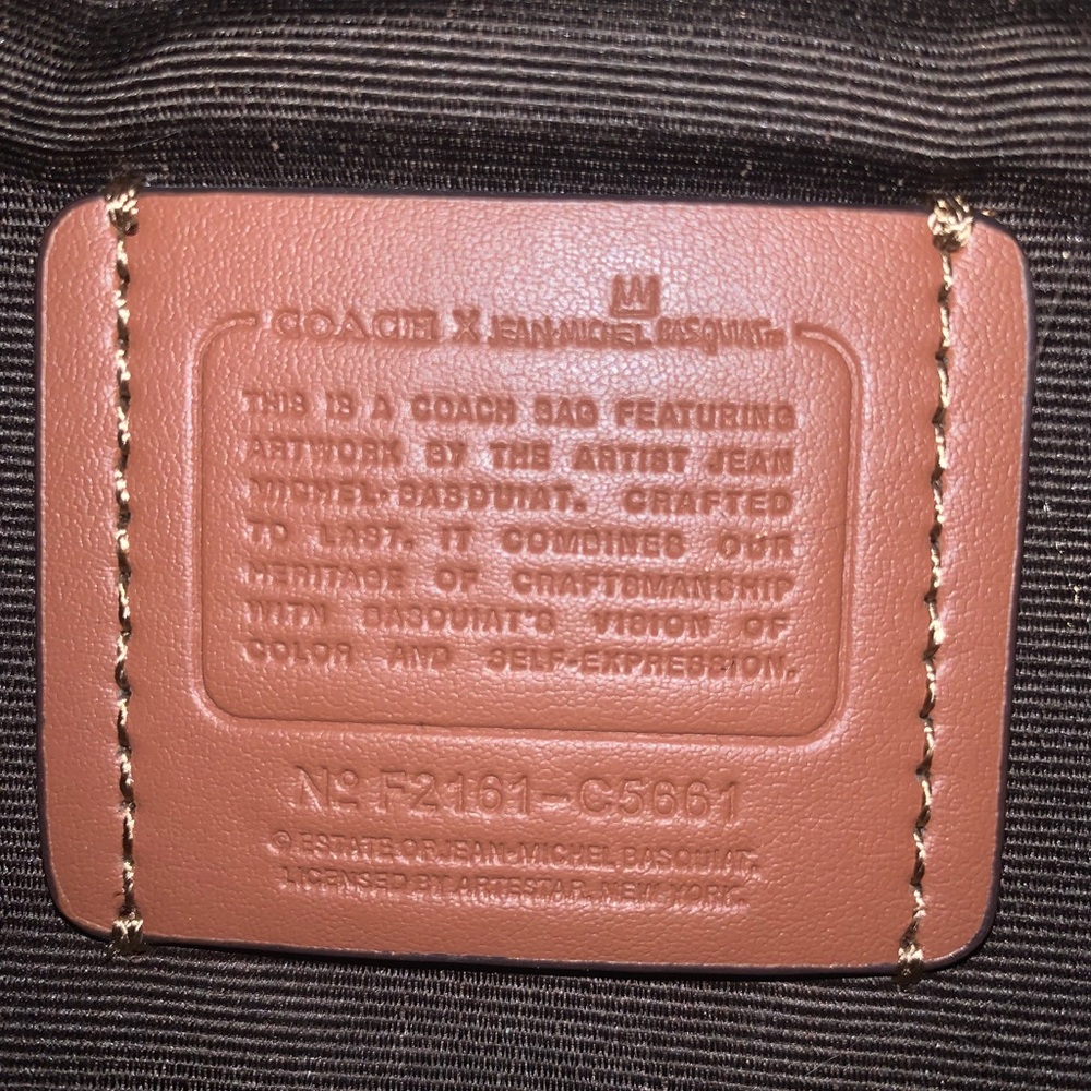 coach x basquiat tote - Picture 7 of 8